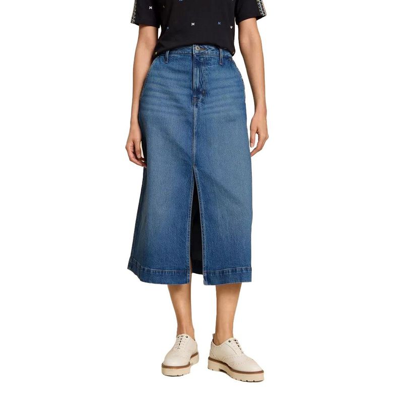 White Stuff Allie Denim Midi Skirt image number 0